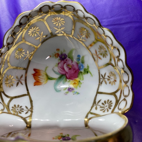 Vintage Noritake Divided Trinket/Candy Dish - Picture 5 of 16